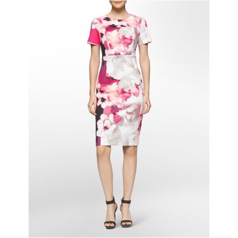 Calvin Klein Scuba Sheath Dress